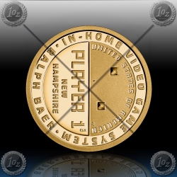 ZDA 2 x 1 Dollar 2021 (American Innovation - New Hampshire /video game) P+D